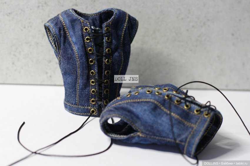 Реалистичные джинсы для кукол - DOLL JNS