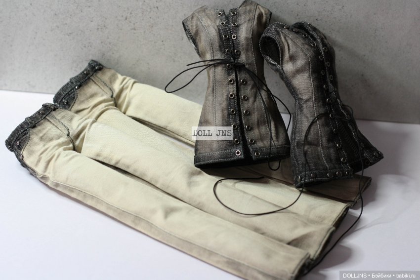 Реалистичные джинсы для кукол - DOLL JNS