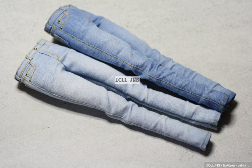 Реалистичные джинсы для кукол - DOLL JNS