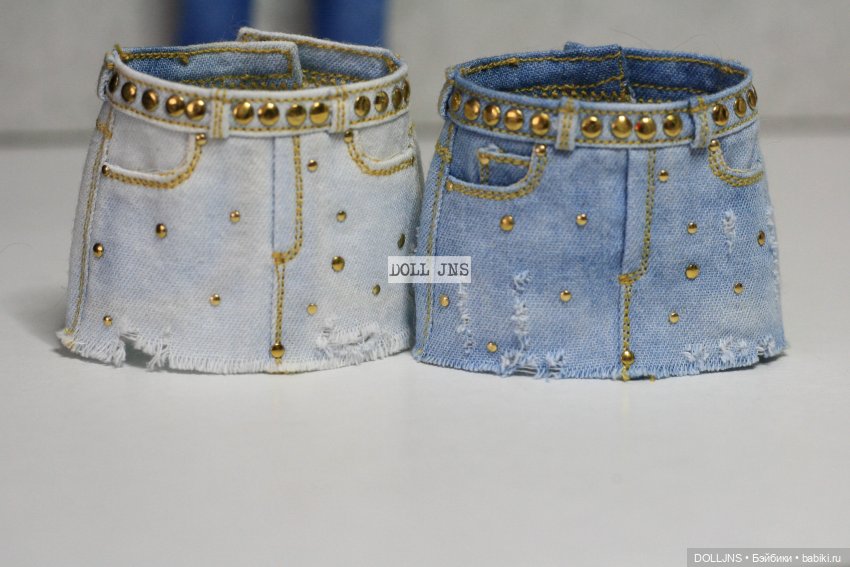 Реалистичные джинсы для кукол - DOLL JNS