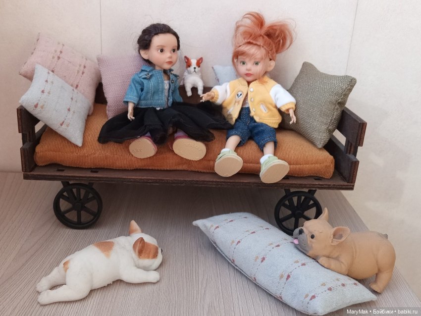 Маруськи отдыхают от балета