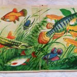 Пруд от винтажной игры "Ловись рыбка"