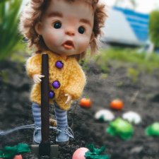 Фотосессия в огороде