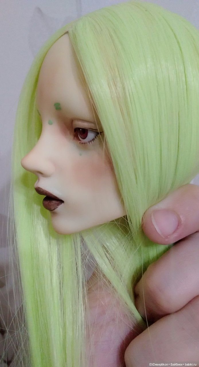 Модификация лица моей Альвы