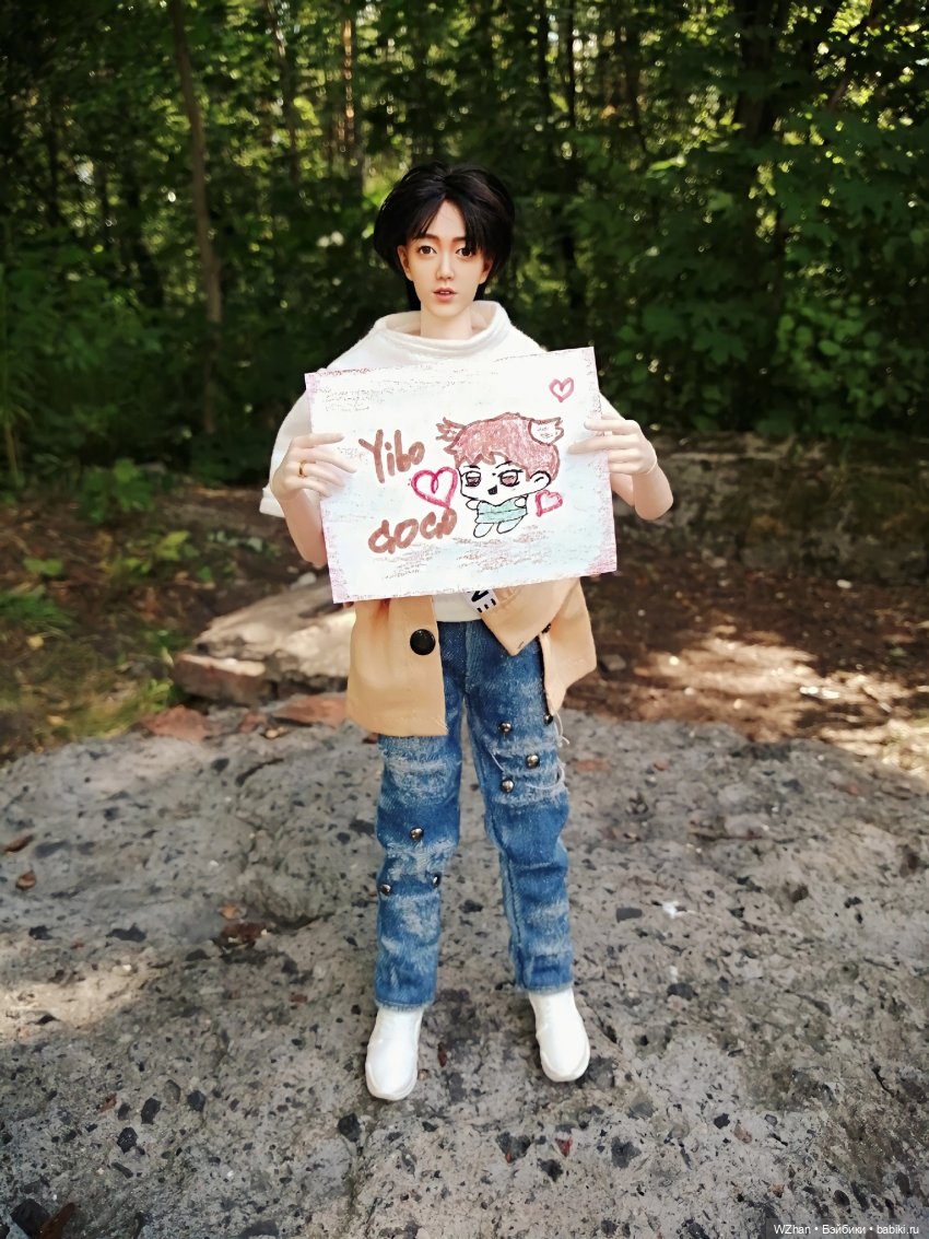 Ибо и Чжань: гуляем, немного косплеим оригинал