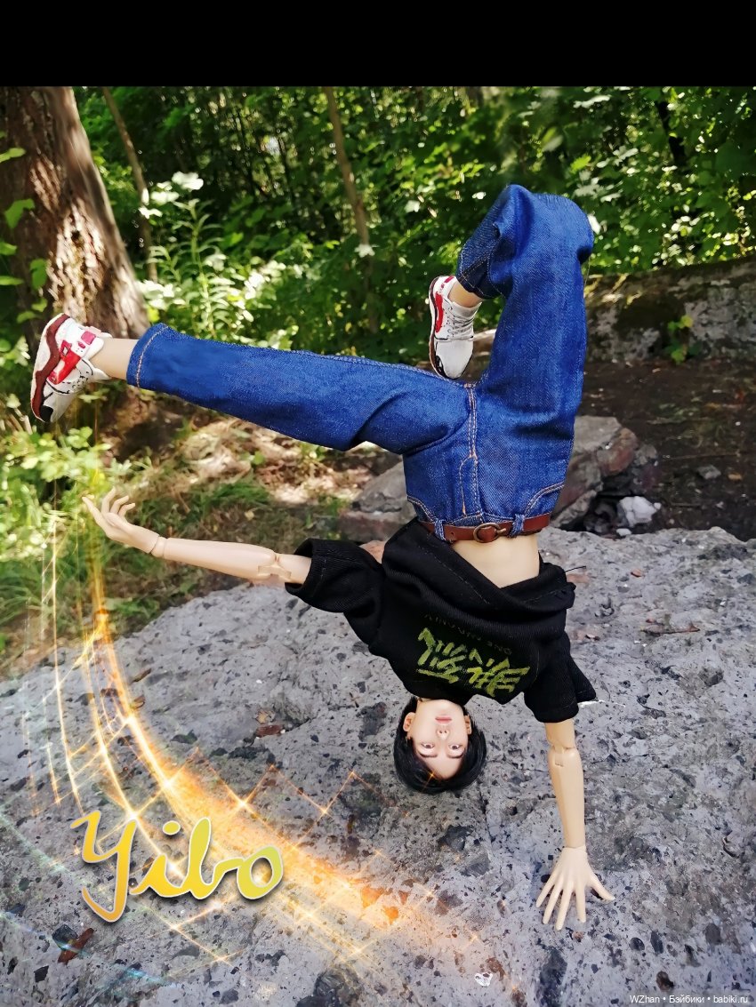 Ибо и Чжань: гуляем, немного косплеим оригинал