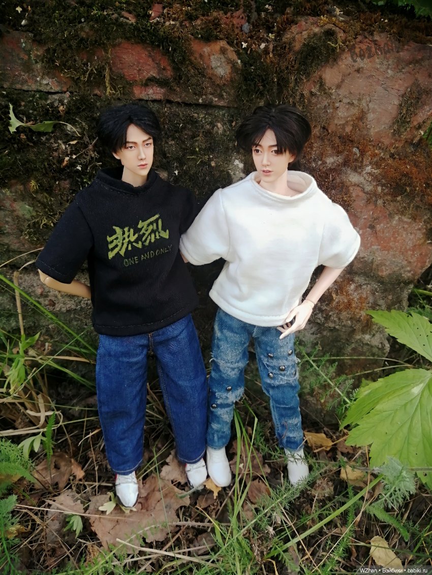 Ибо и Чжань: гуляем, немного косплеим оригинал