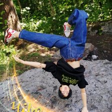 Ибо и Чжань: гуляем, немного косплеим оригинал.