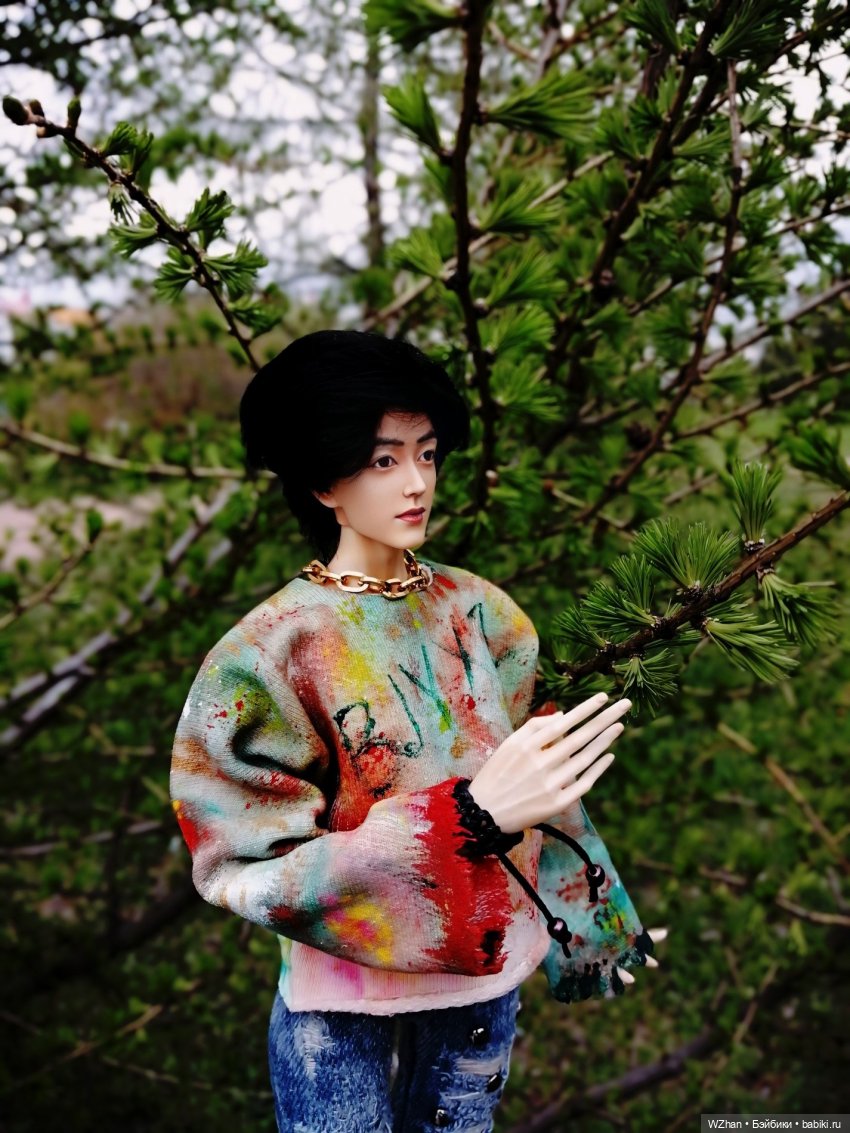 Сяо Чжань, прогулка в майской прохладе (фото 7)