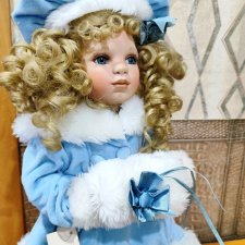 Кукла фарфоровая от Вирджиния Тернер, Virginia Turner