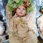 Кукла фарфоровая  Linda Valentino Mishel