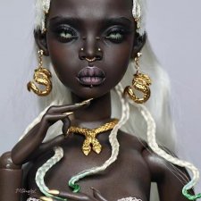 Комплект украшений Пернатый змей Popovy-sisters