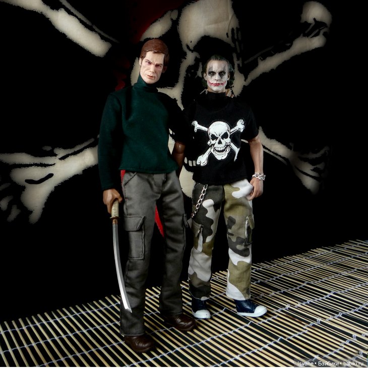 Моя коллекция. Кукольные мужчины: Александр Матиас Кемпер (Heath Ledger Joker Head Sculpt) (фото 3)