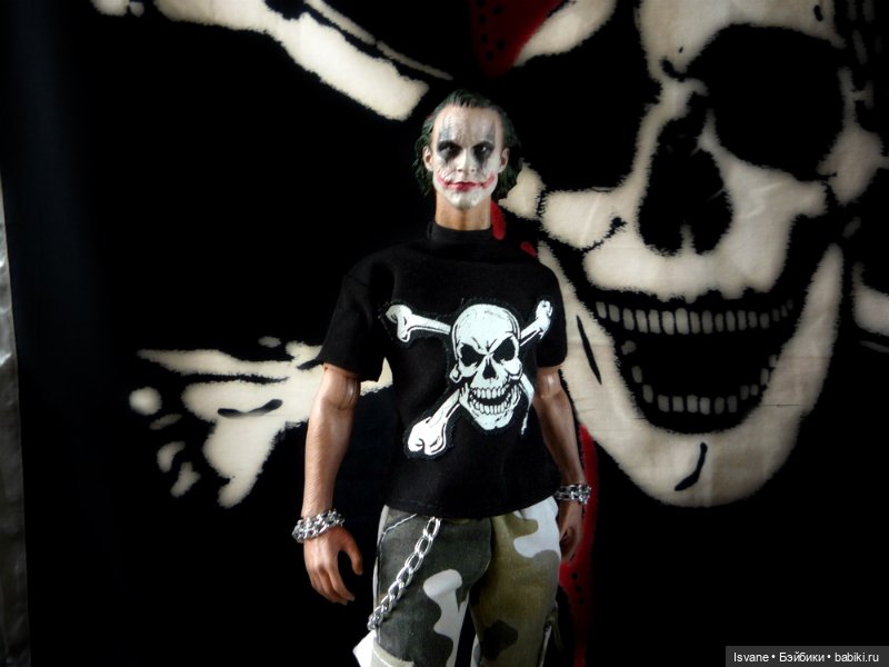 Моя коллекция. Кукольные мужчины: Александр Матиас Кемпер (Heath Ledger Joker Head Sculpt)