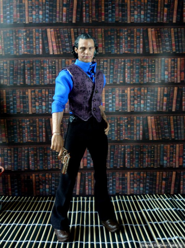 Моя коллекция. Кукольные мужчины: Александр Матиас Кемпер (Heath Ledger Joker Head Sculpt) (фото 8)