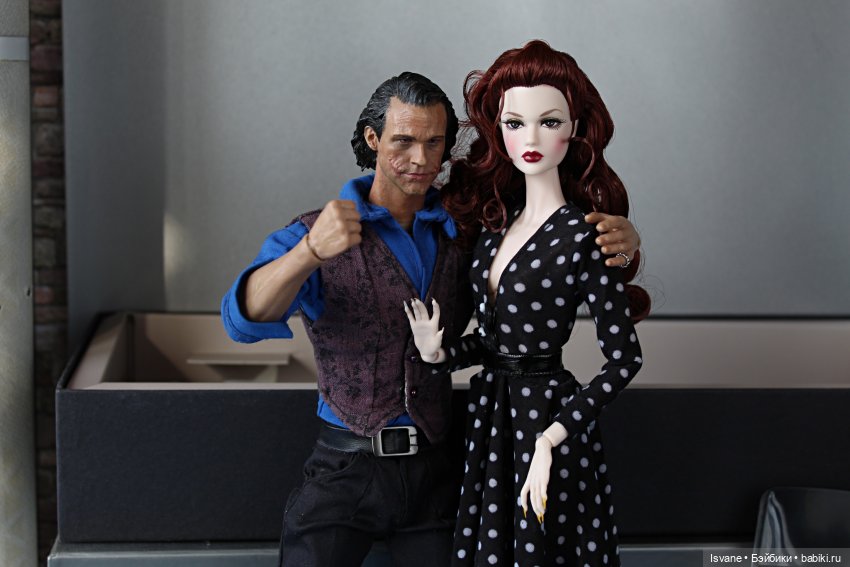 Моя коллекция. Кукольные мужчины: Александр Матиас Кемпер (Heath Ledger Joker Head Sculpt)