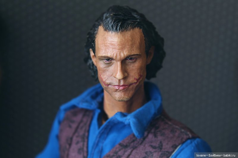Моя коллекция. Кукольные мужчины: Александр Матиас Кемпер (Heath Ledger Joker Head Sculpt)