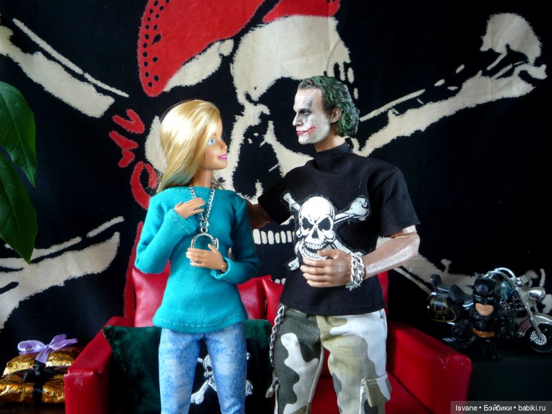 Моя коллекция. Кукольные мужчины: Александр Матиас Кемпер (Heath Ledger Joker Head Sculpt) (фото 7)