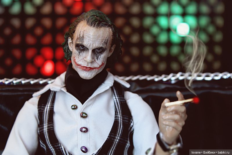 Моя коллекция. Кукольные мужчины: Джонатан Керлинг (Heath Ledger Joker Head Sculpt)