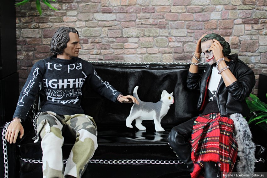 Моя коллекция. Кукольные мужчины: Джонатан Керлинг (Heath Ledger Joker Head Sculpt)