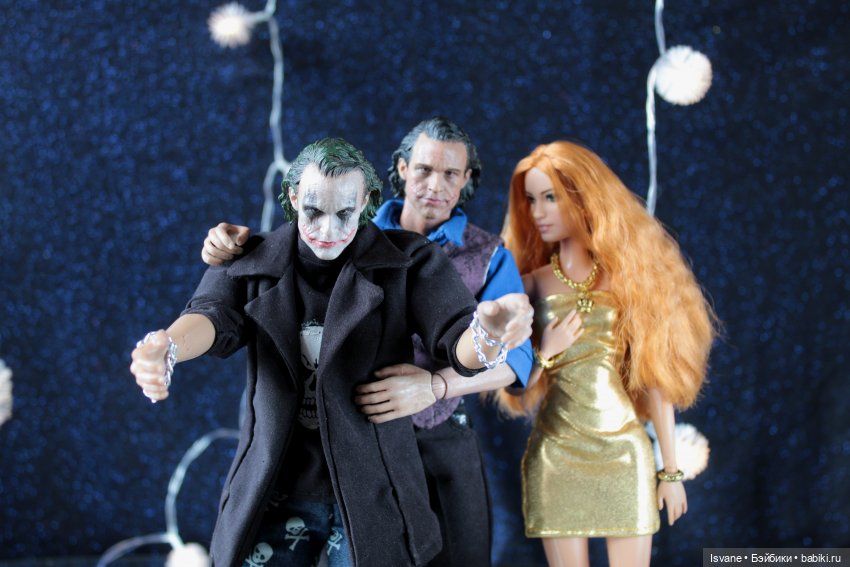 Моя коллекция. Кукольные мужчины: Джонатан Керлинг (Heath Ledger Joker Head Sculpt) (фото 6)