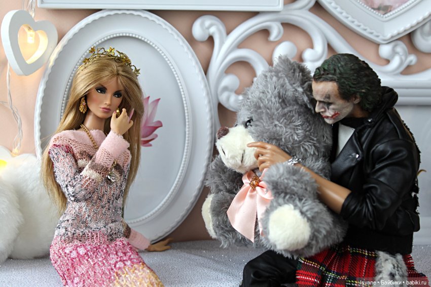 Моя коллекция. Кукольные мужчины: Джонатан Керлинг (Heath Ledger Joker Head Sculpt)