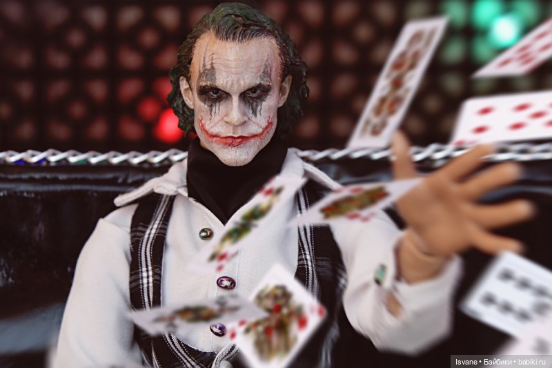 Моя коллекция. Кукольные мужчины: Джонатан Керлинг (Heath Ledger Joker Head Sculpt)