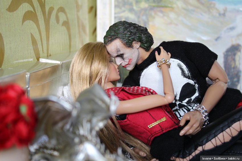 Моя коллекция. Кукольные мужчины: Джонатан Керлинг (Heath Ledger Joker Head Sculpt)