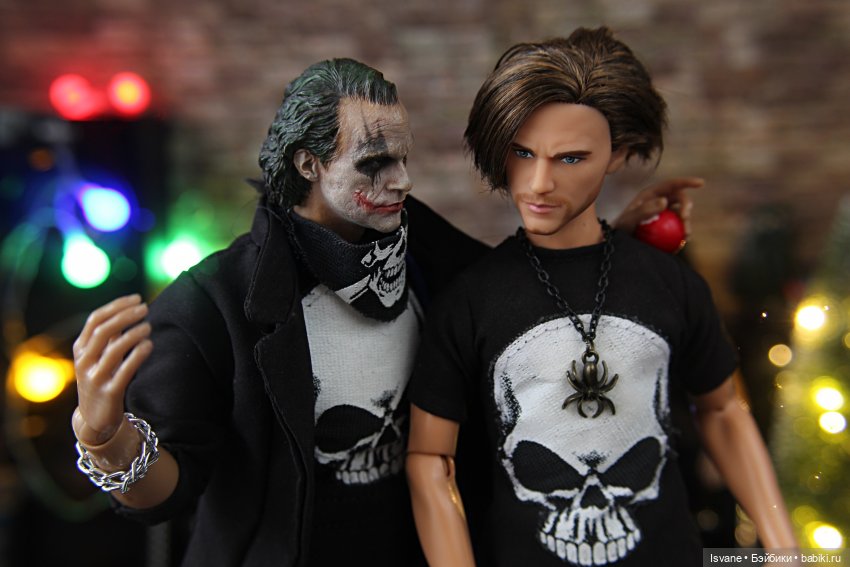 Моя коллекция. Кукольные мужчины: Джонатан Керлинг (Heath Ledger Joker Head Sculpt)