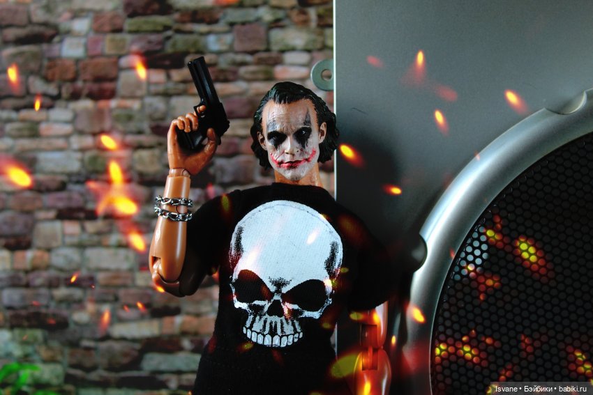 Моя коллекция. Кукольные мужчины: Джонатан Керлинг (Heath Ledger Joker Head Sculpt)