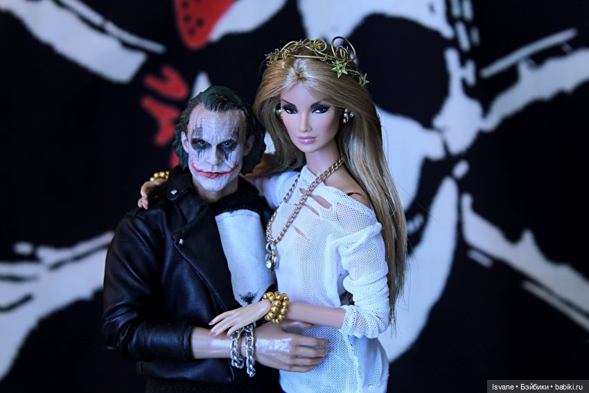 Моя коллекция. Кукольные мужчины: Джонатан Керлинг (Heath Ledger Joker Head Sculpt)