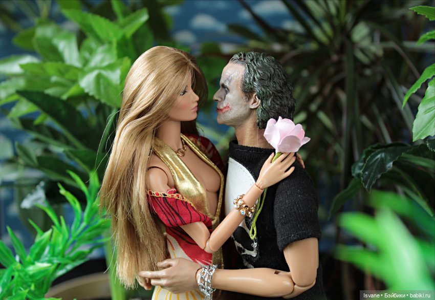 Моя коллекция. Кукольные мужчины: Джонатан Керлинг (Heath Ledger Joker Head Sculpt)