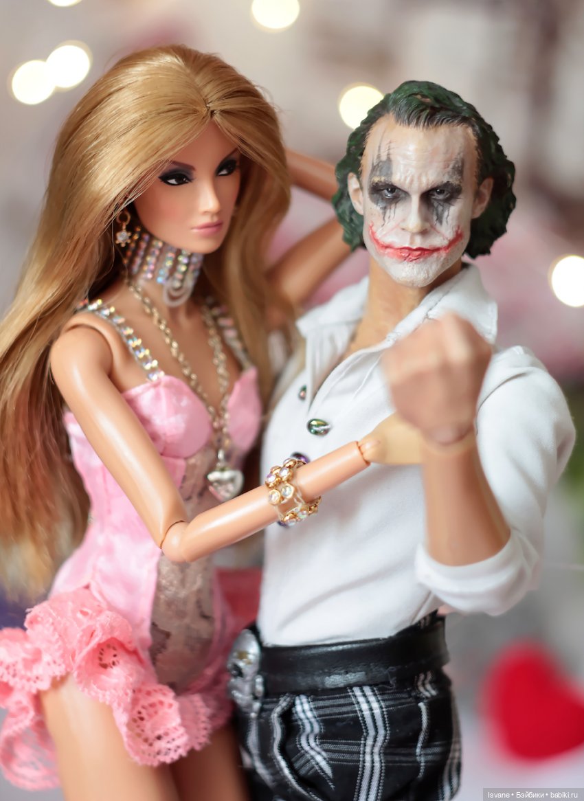Моя коллекция. Кукольные мужчины: Джонатан Керлинг и внеконкурс DOLL'S TOP MODEL (Heath Ledger Joker Head Sculpt) | Бэйбики Моя коллекция. Кукольные мужчины: Джонатан Керлинг и внеконкурс DOLL'S TOP MODEL (Heath Ledger Joker Head Sculpt)