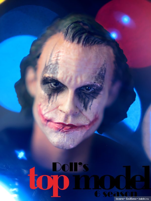 Моя коллекция. Кукольные мужчины: Джонатан Керлинг и внеконкурс DOLL'S TOP MODEL (Heath Ledger Joker Head Sculpt) | Бэйбики Моя коллекция. Кукольные мужчины: Джонатан Керлинг и внеконкурс DOLL'S TOP MODEL (Heath Ledger Joker Head Sculpt)