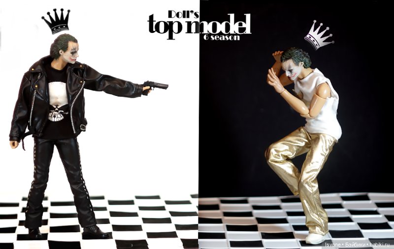 Моя коллекция. Кукольные мужчины: Джонатан Керлинг и внеконкурс DOLL'S TOP MODEL (Heath Ledger Joker Head Sculpt) | Бэйбики Моя коллекция. Кукольные мужчины: Джонатан Керлинг и внеконкурс DOLL'S TOP MODEL (Heath Ledger Joker Head Sculpt)