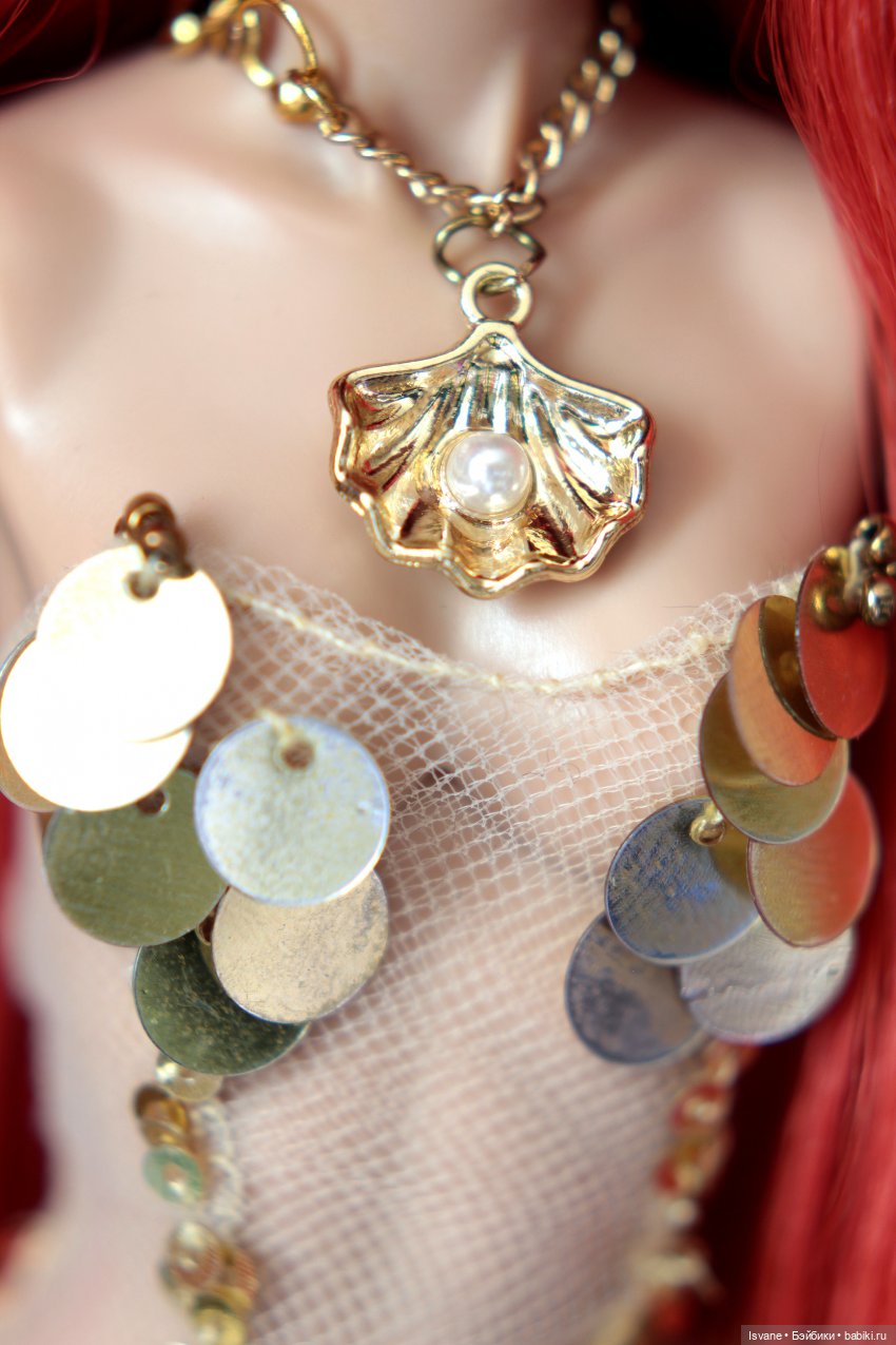 Моё шитьё. Проект "Принцессы Диснея" - русалочка Ариэль, фэшн версия (фото 8)