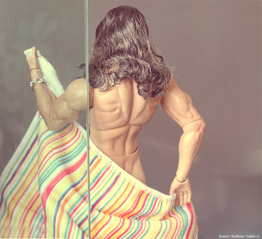 Моя коллекция. Кукольные мужчины: Габриэль Гарсия Мендес (Aquaman Jason Momoa Head Sculpt)