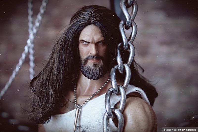 Моя коллекция. Кукольные мужчины: Габриэль Гарсия Мендес (Aquaman Jason Momoa Head Sculpt)