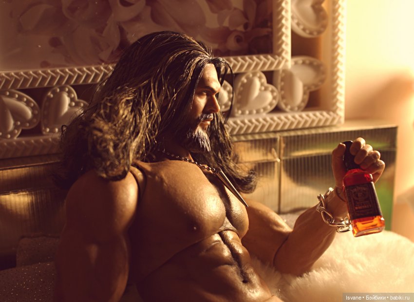 Моя коллекция. Кукольные мужчины: Габриэль Гарсия Мендес (Aquaman Jason Momoa Head Sculpt)