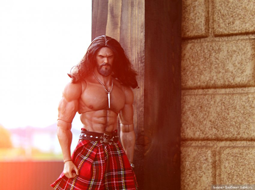 Моя коллекция. Кукольные мужчины: Габриэль Гарсия Мендес (Aquaman Jason Momoa Head Sculpt)