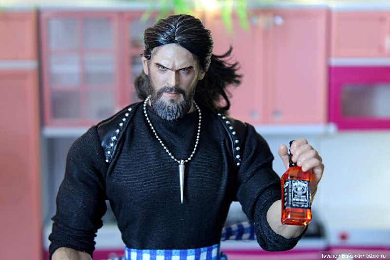 Моя коллекция. Кукольные мужчины: Габриэль Гарсия Мендес (Aquaman Jason Momoa Head Sculpt)