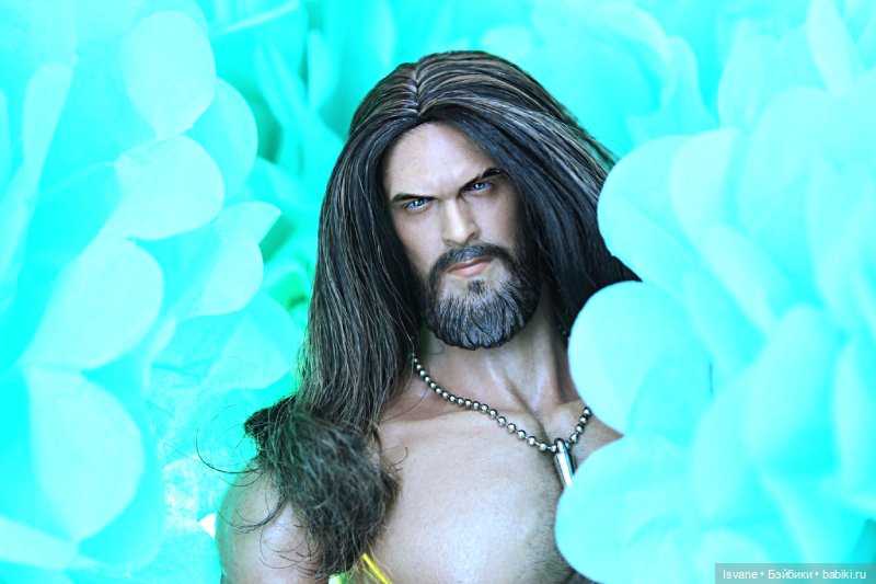 Моя коллекция. Кукольные мужчины: Габриэль Гарсия Мендес (Aquaman Jason Momoa Head Sculpt)