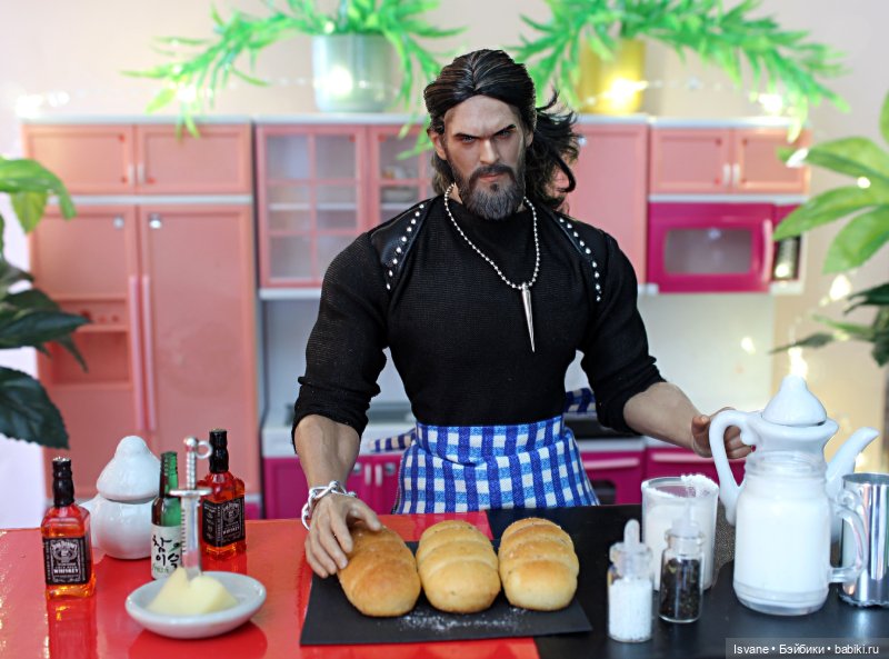 Моя коллекция. Кукольные мужчины: Габриэль Гарсия Мендес (Aquaman Jason Momoa Head Sculpt)