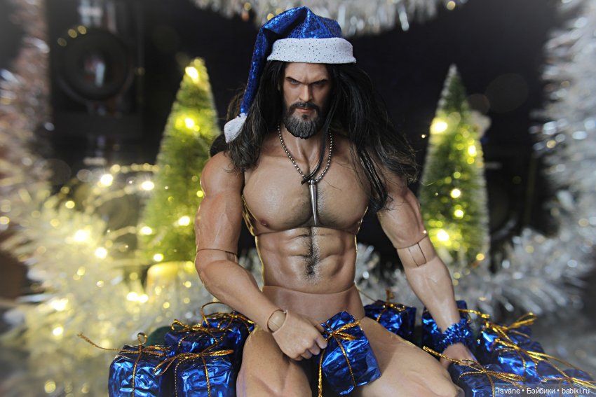 Моя коллекция. Кукольные мужчины: Габриэль Гарсия Мендес (Aquaman Jason Momoa Head Sculpt)