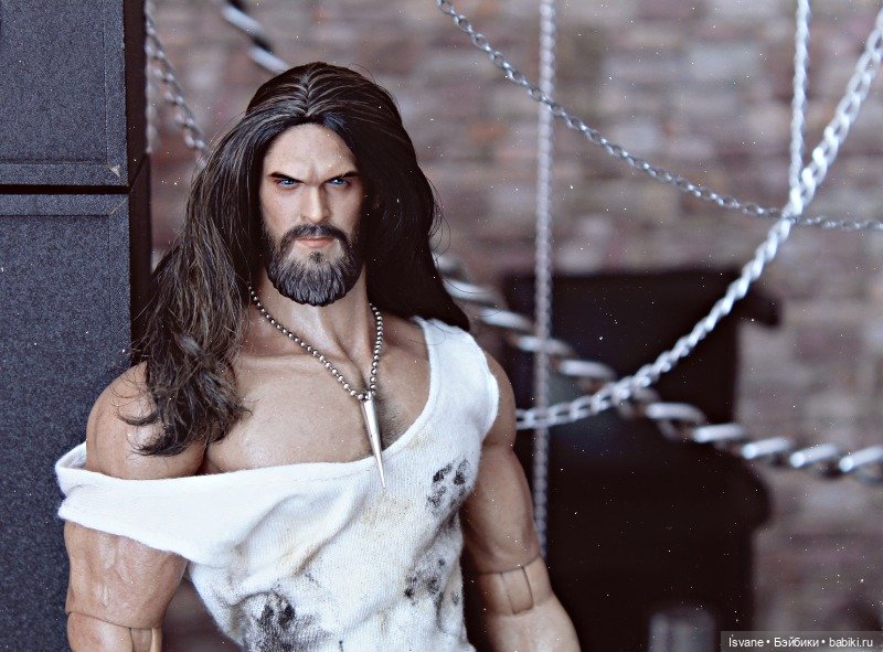 Моя коллекция. Кукольные мужчины: Габриэль Гарсия Мендес (Aquaman Jason Momoa Head Sculpt)