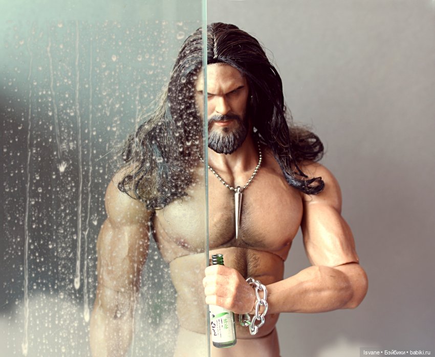 Моя коллекция. Кукольные мужчины: Габриэль Гарсия Мендес (Aquaman Jason Momoa Head Sculpt)