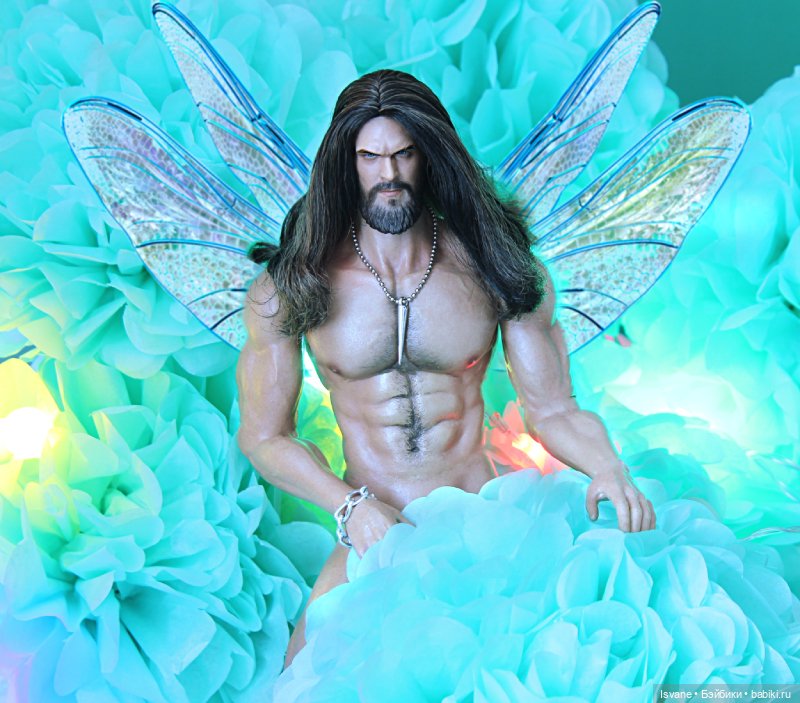 Моя коллекция. Кукольные мужчины: Габриэль Гарсия Мендес (Aquaman Jason Momoa Head Sculpt)