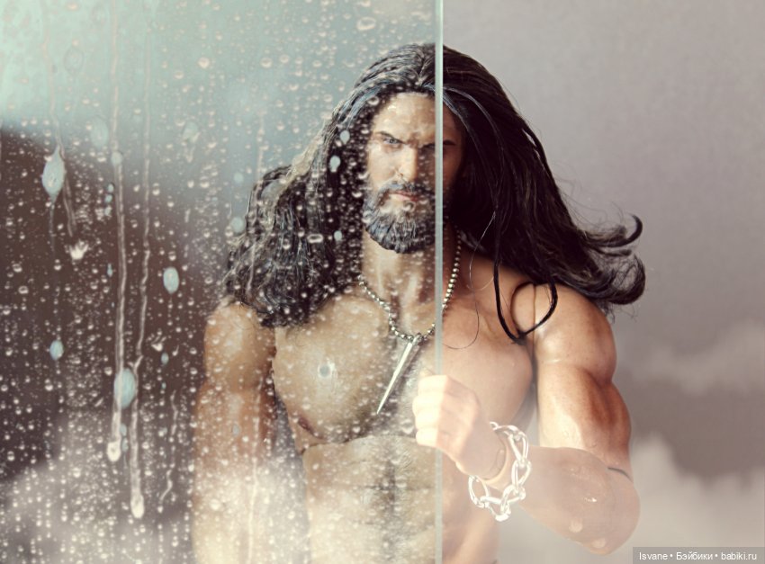 Моя коллекция. Кукольные мужчины: Габриэль Гарсия Мендес (Aquaman Jason Momoa Head Sculpt)