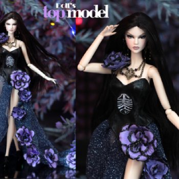 Моё шитьё. Конкурсная работа для этапа Met Gala в DOLL'S TOP MODEL