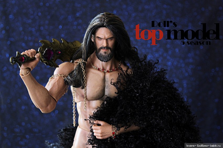 Моя коллекция. Кукольные мужчины: Габриэль Гарсия Мендес (Aquaman Jason Momoa Head Sculpt) и пятый сезон конкурса DOLL'S TOP